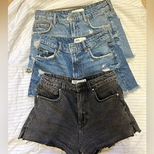 Zara Denim Shorts (3)